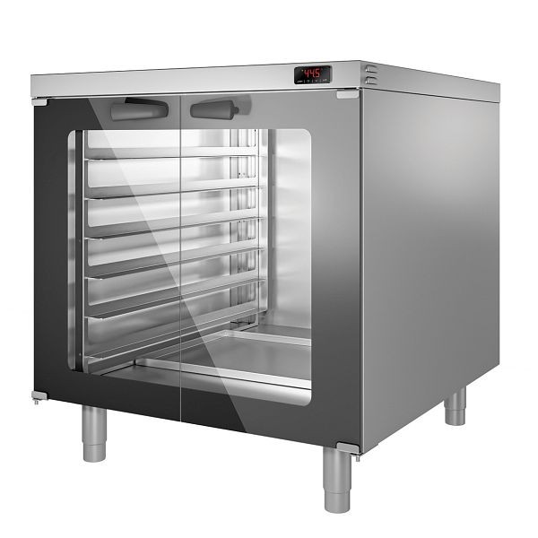 Armoire de fermentation Alphatech avec commande à la vapeur et numérique, commande programmable - portes en verre, ILV126