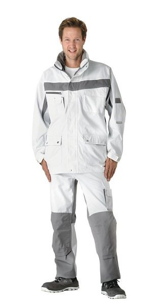 Veste toutes saisons Planam Plaline, blanc pur/zinc, taille XS, 2573040