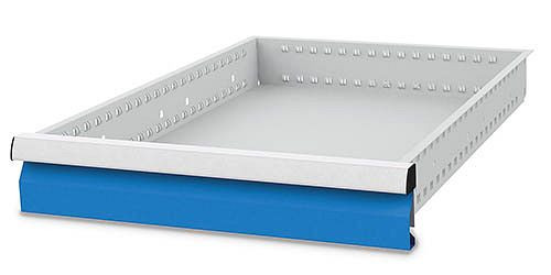 Tiroir Bedrunka+Hirth, rails inclus, R 18-24, hauteur de panneau 100 mm, capacité de charge 180 kg, dimensions en mm (LxPxH) : 450 x 600 x 100, 60.50.100V18