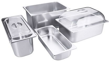 Bac à glace Contacto 265 x 160 x 170 mm en acier inoxydable 18/10, 7130/170