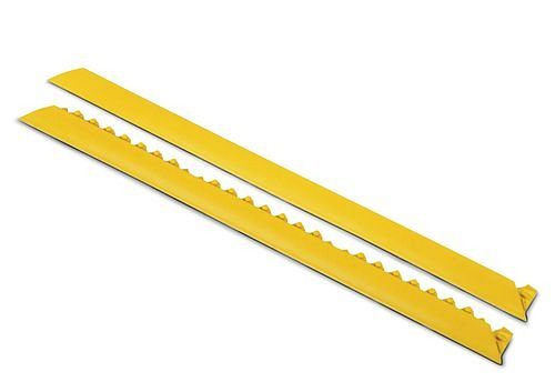 Bande de chant DENIOS pour tapis anti-fatigue CS 9.9, jaune, 162-186