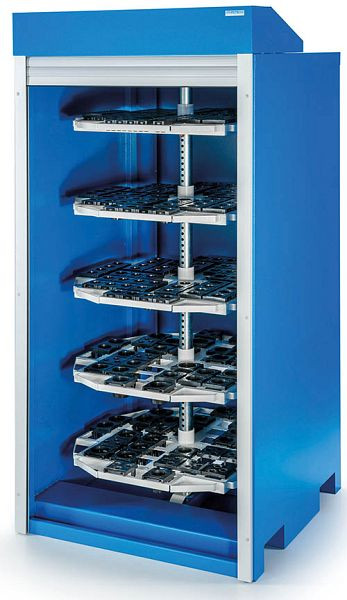 Bedrunka+Hirth RotaRex, 1055 x 1035 x 2130 mm, avec volet roulant verrouillable électriquement, 02.1000.1