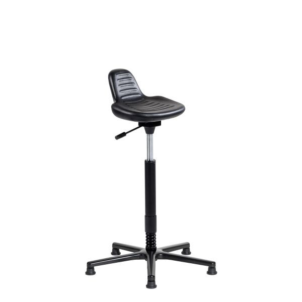 SOFAME aide à la verticalisation AS200 avec patin, hauteur d'assise 69-89 cm, piètement aluminium, colonne flexible, W050020015