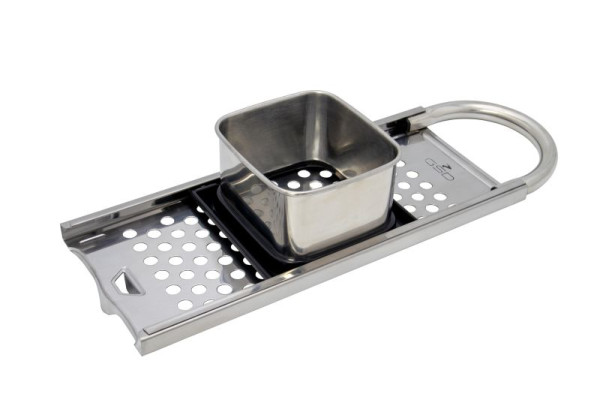 Trancheur à spaetzle GSD en acier inoxydable "spätzle court", UE : 12 pièces, 27 102