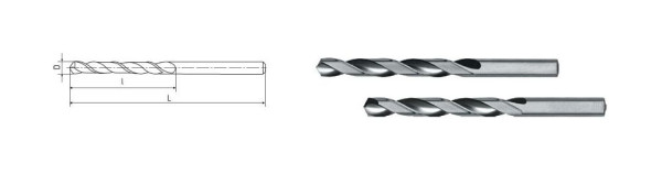 ELMAG Foret hélicoïdal HSS DIN 338, Ø 7,0 mm, 70011