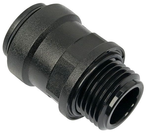 temporisateur BG-GE-15-1/2-KU, raccordement vissé droit - cylindrique, avec joint torique, Ø extérieur du tube : 15 mm, filetage : 1/2'', UE : 10 pièces, 03070230