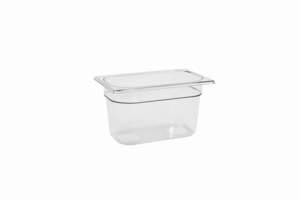 Récipient Schneider GN polycarbonate, GN1/4 265x162x150 mm, 3,7L, 530132