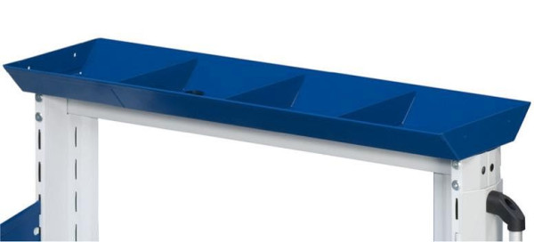 Plateau de rangement ANKE à 3 compartiments; 800 x 250 x 50 mm; RAL 7035; avec 3 compartiments, 960.822