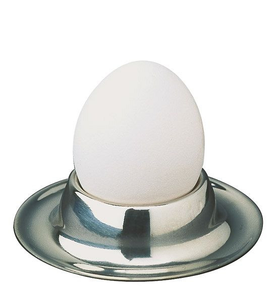 Coquetier APS, Ø 8,5 cm, hauteur : 2 cm, inox, empilable, 00032