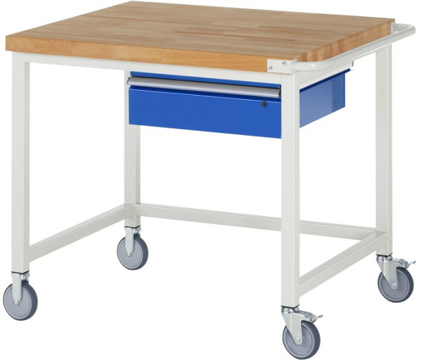 Etabli mobile RAU série 8000, 1 x tiroir, 1000x880x900 mm, 05-8001A1-109B4S.11