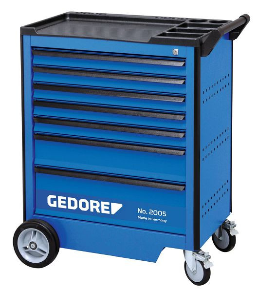 Chariot à outils GEDORE avec 7 tiroirs, 985 x 875 x 478 mm, 1803018
