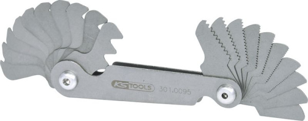 Jauge de filetage KS Tools, métrique, 20 pièces, 301.0095