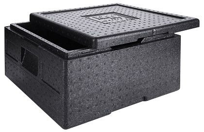 Contacto Boîte à pizza thermos EPP 32 l 41 x 41 x 33,5 cm, noir, 6837/330