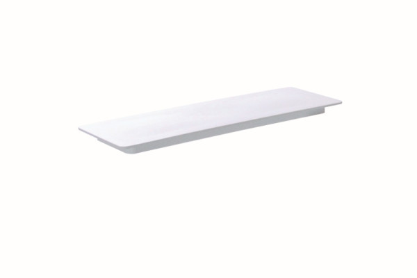 Plat à gâteau Schneider King, mélamine, 400 mm x 150 mm x 20 mm, blanc, 227023