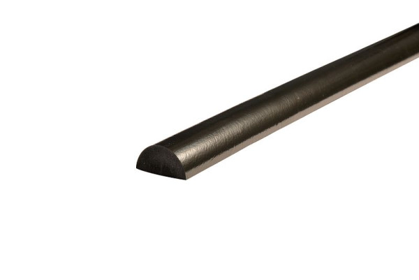 Protection de surface Knuffi, profil d'avertissement et de protection type C+, noir, 1 mètre, PC-11212