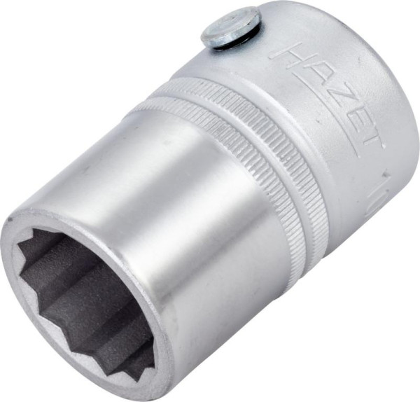 Douille Hazet, double hexagonal, carré creux 20 mm (3/4 pouce), profil extérieur double hexagonal, 22 mm, 1000Z-22
