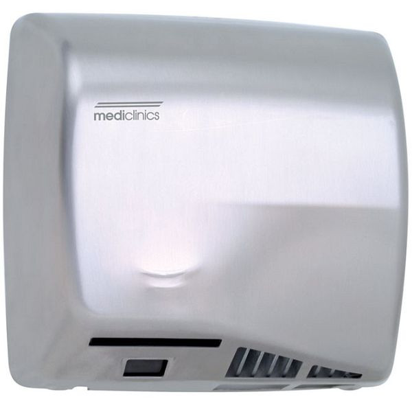 Sèche-mains Mediclinics Speedflow en acier inoxydable brillant, 205.538
