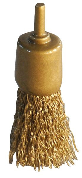 KS Tools Brosse BRONZEplus, fil métallique, ondulé, diamètre 26 mm, 963.9595