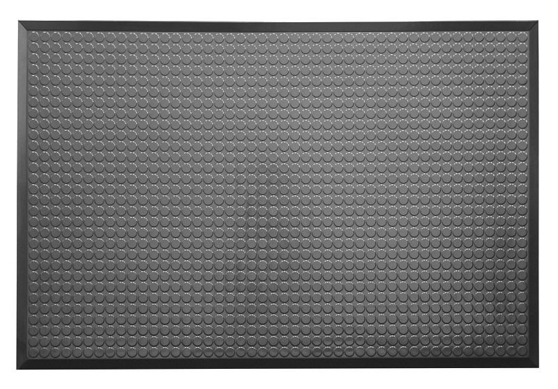 Ergomat Infinity Smooth gris foncé salle blanche + tapis anti-fatigue, longueur 210 cm, largeur 90 cm, INS90210-STL