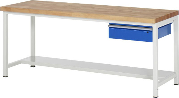 Etabli RAU série 8000 - modèle 8001A3, L2000 x P700 x H840-1040 mm, 03-8001A3-207B4H.11