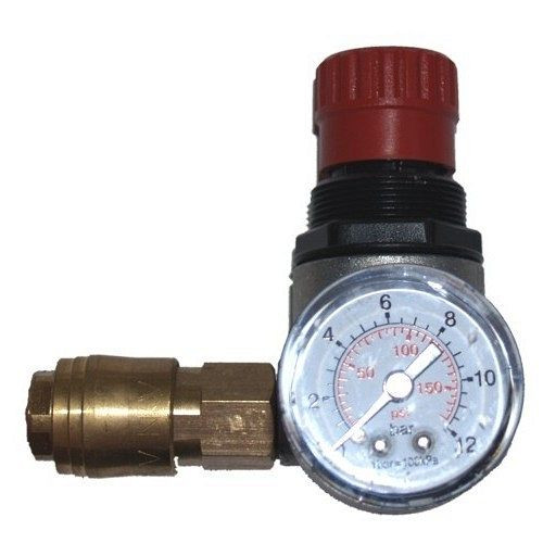 Régulateur de pression AEROTEC - 1x 1/4 pouce IT avec manomètre, 9051081