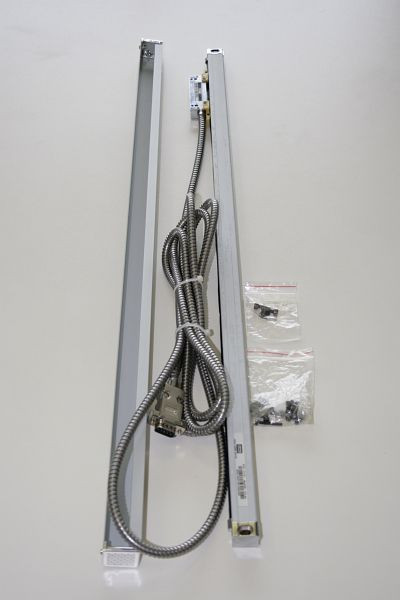 ELMAG bâton de mesure en verre modèle KA 500/570 pour affichage numérique de position SINOIP53 course 570mm, longueur d'installation 682mm, 88831