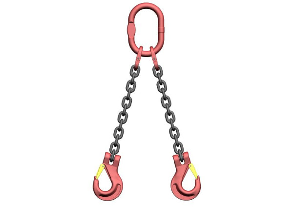 Chaîne d'élingue Pewag avec accouplement crochet de charge SA 8 II A-HKS 3000 V, 4022397
