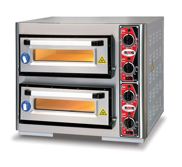 Four à pizza GMG CLASSIC PF 5050 DE4, 2 chambres de cuisson, PF5050DE4