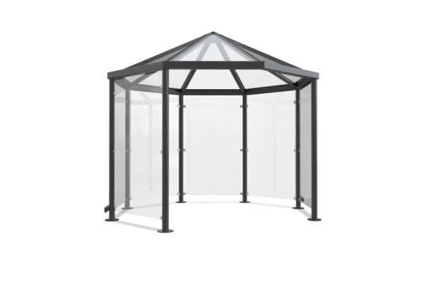 WSM Pavilion Paris P801 VSG transparent en kit, 102100037