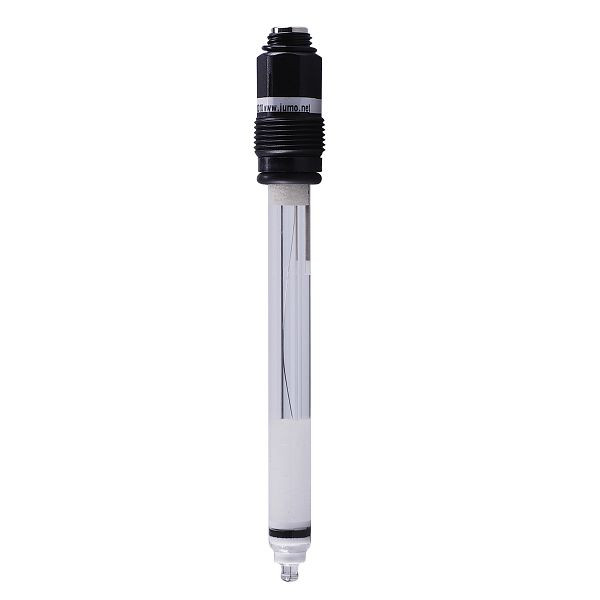 Électrode combinée redox JUMO, jonction annulaire PTFE, pointe Pt, tête de vis Pg13,5, 00321746