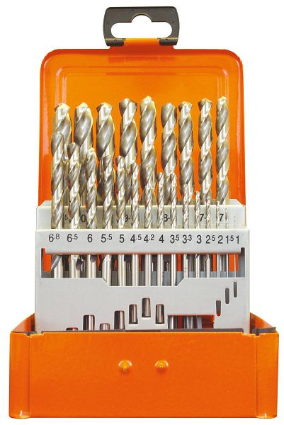 Cassette de perçage Projahn HSS-G 24 pièces 1-10,5 / 0,5 mm ECO, 60425
