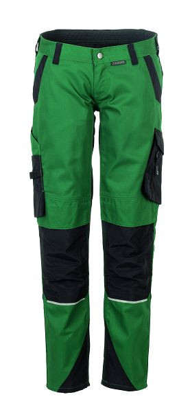 Pantalon femme Planam Norit, vert/noir, taille 34, 6414034
