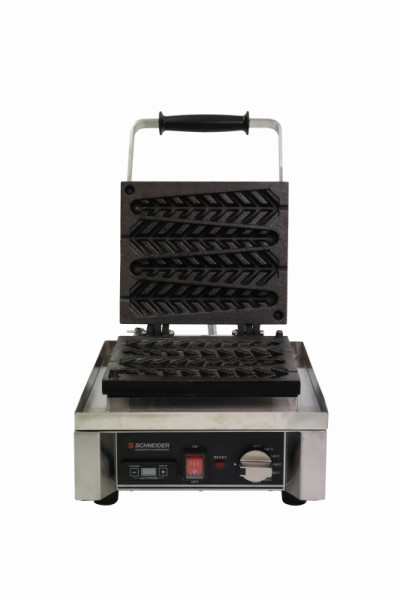 Gaufrier Schneider "Gaufre sur un style", pour 4 gaufres (55 x 215 mm), 150730