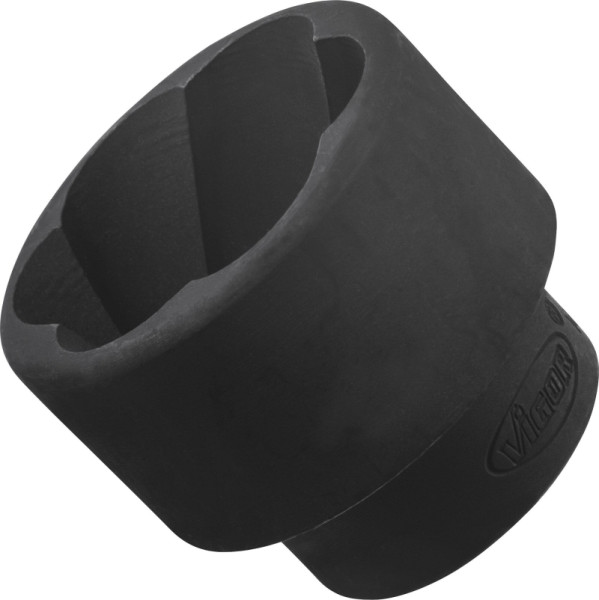 VIGOR Insert d'extraction de rainure en spirale, carré creux 12,5 mm (1/2 pouce), profil d'extraction de vis externe, 32 mm, V3747