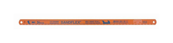 Lame de scie à main Bahco, Sandflex, bimétal, 250 mm, 18 dents par pouce, lot de 5, 3906-250-18-5P