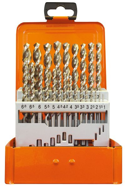 Cassette de perçage Projahn HSS-Co type UF-L 24 pièces 1-10,5 / 0,5 mm, 60343