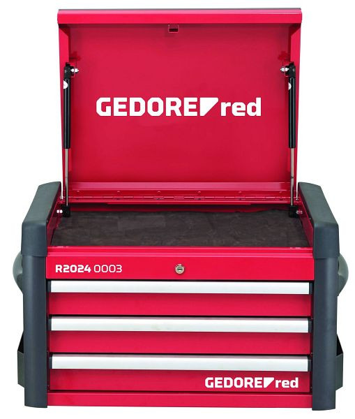 GEDORE coffre à outils rouge WINGMAN 3 tiroirs 446x724x470, 3301696