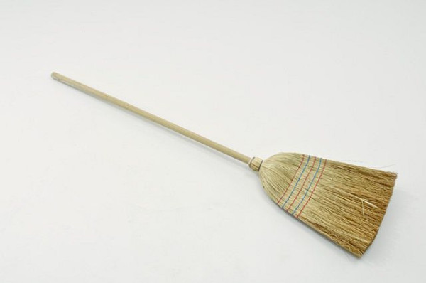 Balai en paille de riz Growi complet avec manche, 10076330