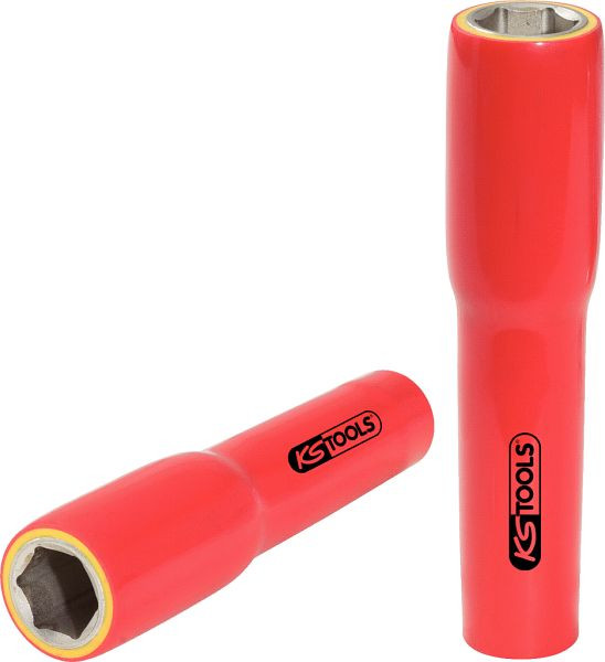 KS Tools Douille 1/2" avec isolation de protection, XL, 13 mm, 145 mm, 117.1371