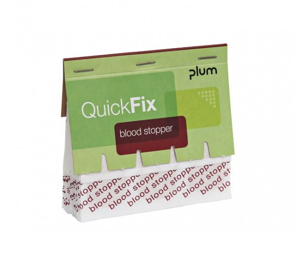 Plum Refill Pack QuickFix Blood Stopper - avec effet hémostatique 45 pansements, 5516