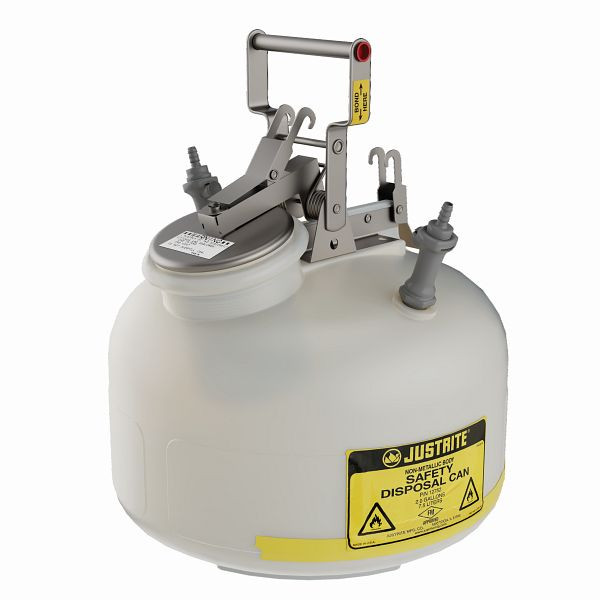 Conteneurs d'élimination de sécurité Justrite HPLC 1270, 13,3 cm x 32,4 cm, JCN12160WH