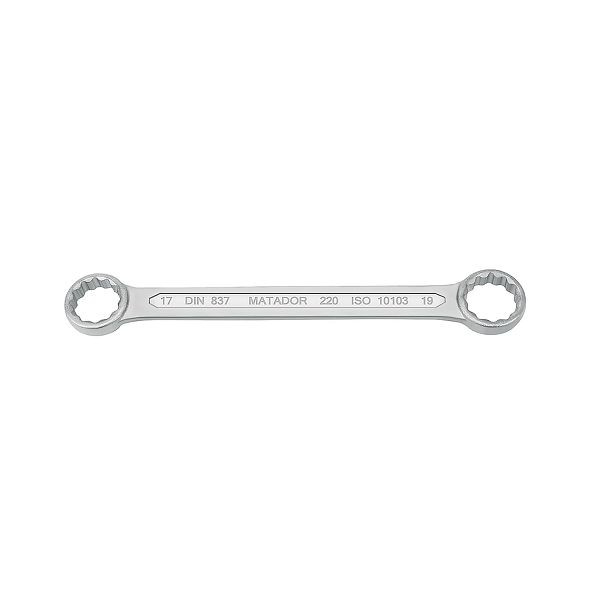 MATADOR Doppelringschlüssel, DIN 837, 16x17 mm, 0220 1617