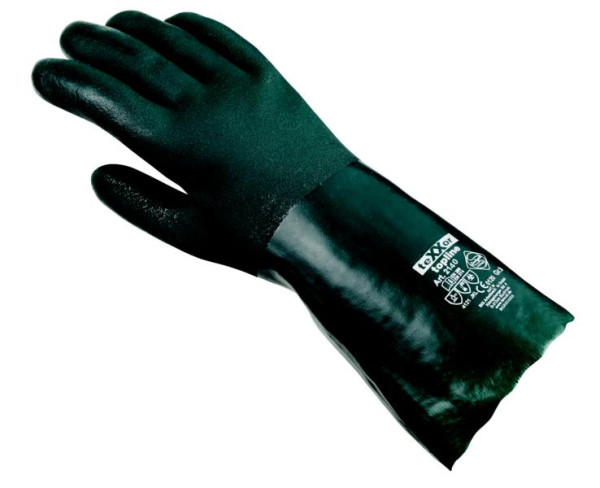 Gants de protection chimique teXXor "PVC VERT", pack: 120 paires, 2140