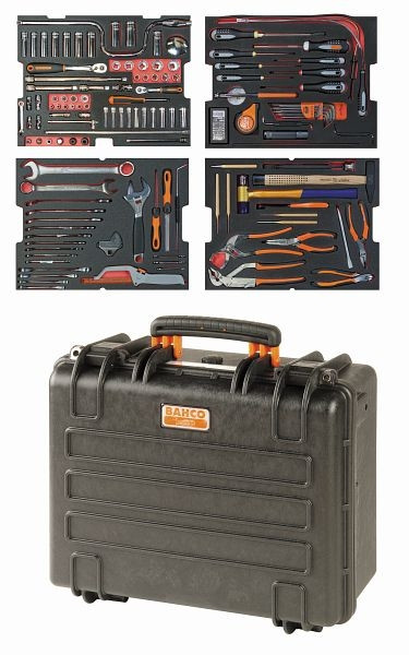 Mallette à outils Bahco, équipée, 4750RCHD01FF1