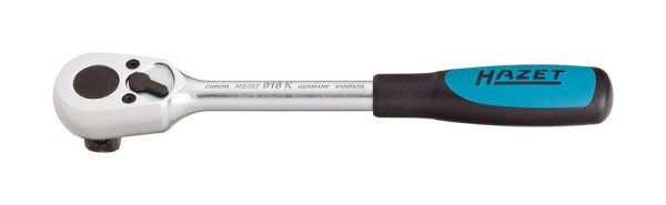 Cliquet réversible Hazet, court, carré plein 12,5 mm (1/2 pouce), 916K