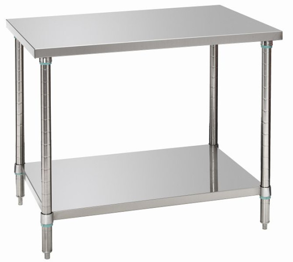 Table de travail Bartscher 700, B1000, étagère intermédiaire, 601710