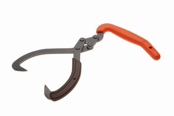 Bahco Pince robuste en acier forgé avec repose-main en plastique sur une poignée pour utilisation comme crochet tournant, 1408