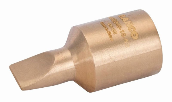 Embout de tournevis Bahco 1/2", anti-étincelles, cuivre au béryllium, NSB248-16-52