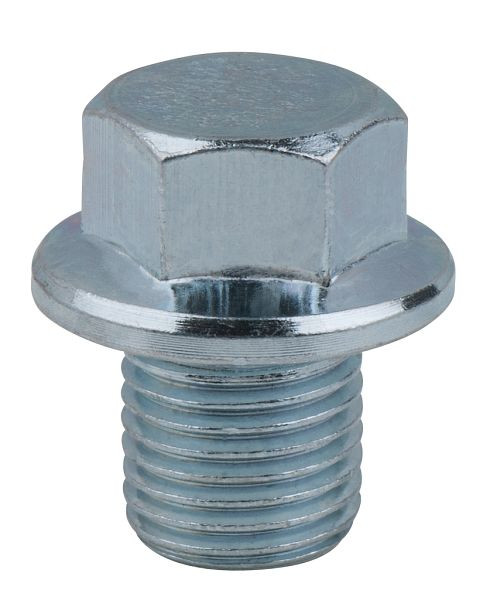 Vis de vidange d'huile KS Tools, six pans extérieurs 14 mm, M12x1,25x13 mm, lot de 10, 430.1012