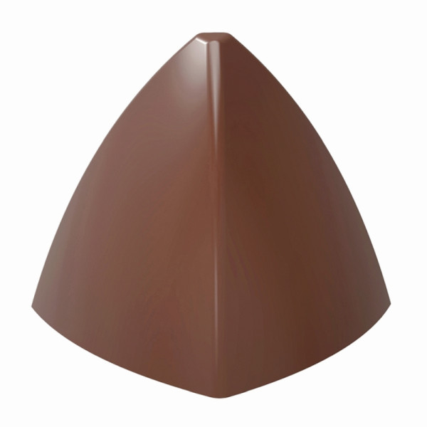 Moule à chocolat Schneider - pyramide, 275 x 135 x 32 mm / 31 x 31 x 26,5 mm, 9,5 g, 3 x 7 pièces, 421924